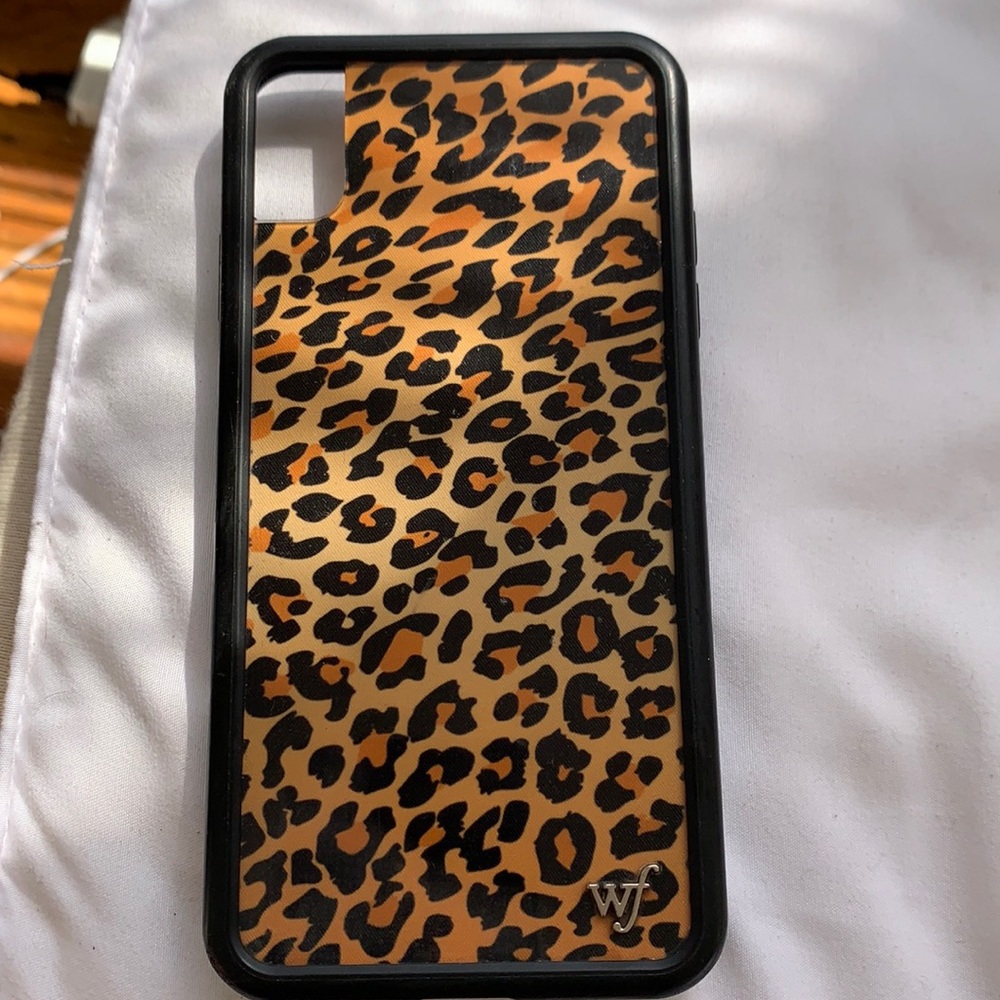 iPhone XS Max Wild Floerr Cheetah Print case